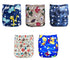 Modern Luxury Printed Baby Nappy 5pcs/Lot Washable Diapers Good Quality Pocket Diaper For Kids