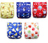 Modern Luxury Printed Baby Nappy 5pcs/Lot Washable Diapers Good Quality Pocket Diaper For Kids