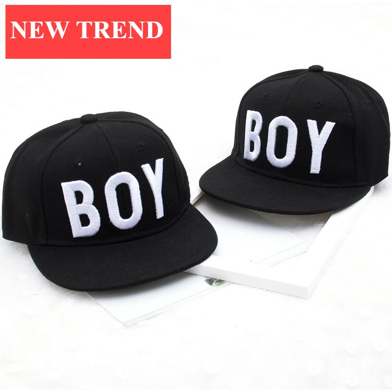 Boys Baseball Cap For Boys Children Hip Hop Letter Boy Embroidery Sun Hat