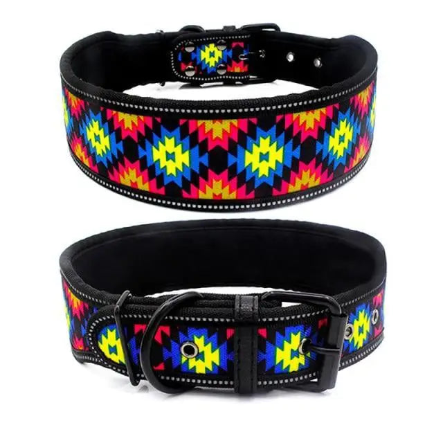 10 Colors Reflective Puppy Big Dog Collar With Buckle Adjustable Pet Collar For Small Medium Large Dogs Leash Dog Chain 2021 - Treko - 2021 trends, automatic leash, birthday gifts, casual leash, cat leash, color leash, colorful leash, cute cat leash, cute cate leash, cute dog leash, dogs birthday leash, fashion 2021, fashion leash, leash, leash 2021, leash for every dog, new trend 2021, nylon leash, stylish dog leash, trends 2021, trendy leash- Stevvex.com