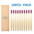 10 Pcs Natural Colorful Toothbrush Eco Friendly Soft Bamboo Toothbrush Bamboo Tooth Dental Oral Care Wood Tooth Brushes - STEVVEX Beauty - 10 pcs Toothbrush, 721, Bamboo Toothbrush, colorful Toothbrush, Eco Toothbrush, natural Toothbrush, Oral Care, simple Toothbrush, soft Toothbrush, Toothbrush - Stevvex.com