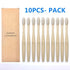 10 Pcs Natural Colorful Toothbrush Eco Friendly Soft Bamboo Toothbrush Bamboo Tooth Dental Oral Care Wood Tooth Brushes - STEVVEX Beauty - 10 pcs Toothbrush, 721, Bamboo Toothbrush, colorful Toothbrush, Eco Toothbrush, natural Toothbrush, Oral Care, simple Toothbrush, soft Toothbrush, Toothbrush - Stevvex.com