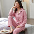 100% Cotton New Trendy  Pajamas For Women Full Sleeves Pajamas Button Down Winter Sleepwear Set Women White Cotton Pajamas 2021 - Treko - 2021 pajamas, 2021 trends, birthday gifts, comfortable pajamas, fashion 2021, new trend 2021, pajamas 2021, pajamas for women, pajamas set, trends 2021, trendy pajamas, trendy pajamas 2021, trendy pajamas for women, winter pajamas, winter pajamas 2021, winter women pajamas, women pajamas- Stevvex.com