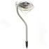 4 Solar Garden Diamond LED Lamps In White Warm White And Multicolor Stainless Steel Lamps For Garden Pathway Yard