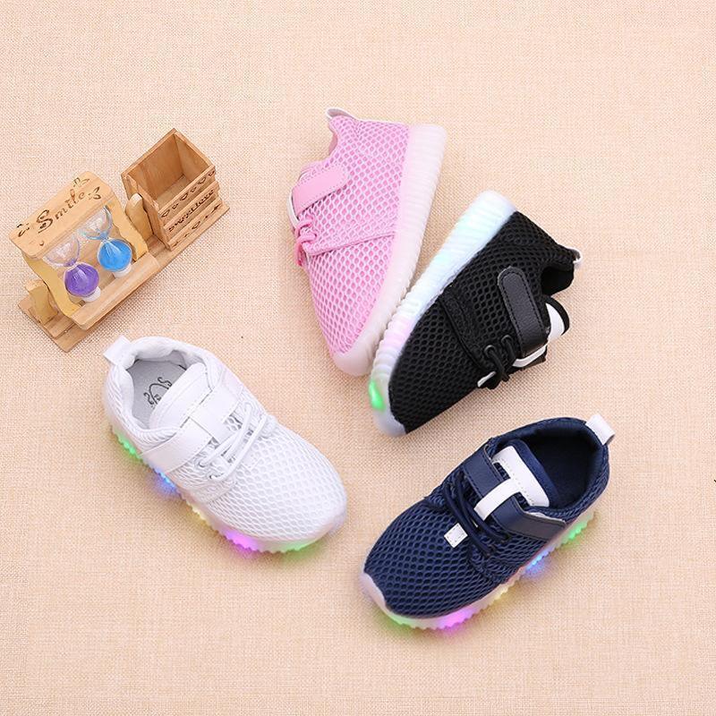 Summer Children LED Lights Shoes Comfortable Flashing Unisex Casual Shoe Perfect Gift