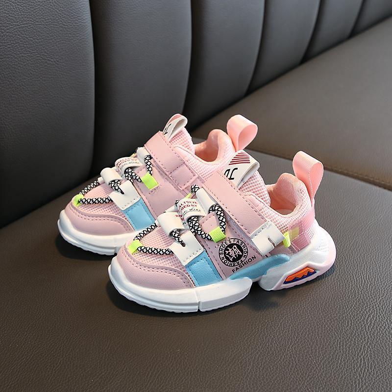 Baby Boy&Girl Walking Shoes Infant Sneakers Non-Slip First Walking Soft Breathable Shoe