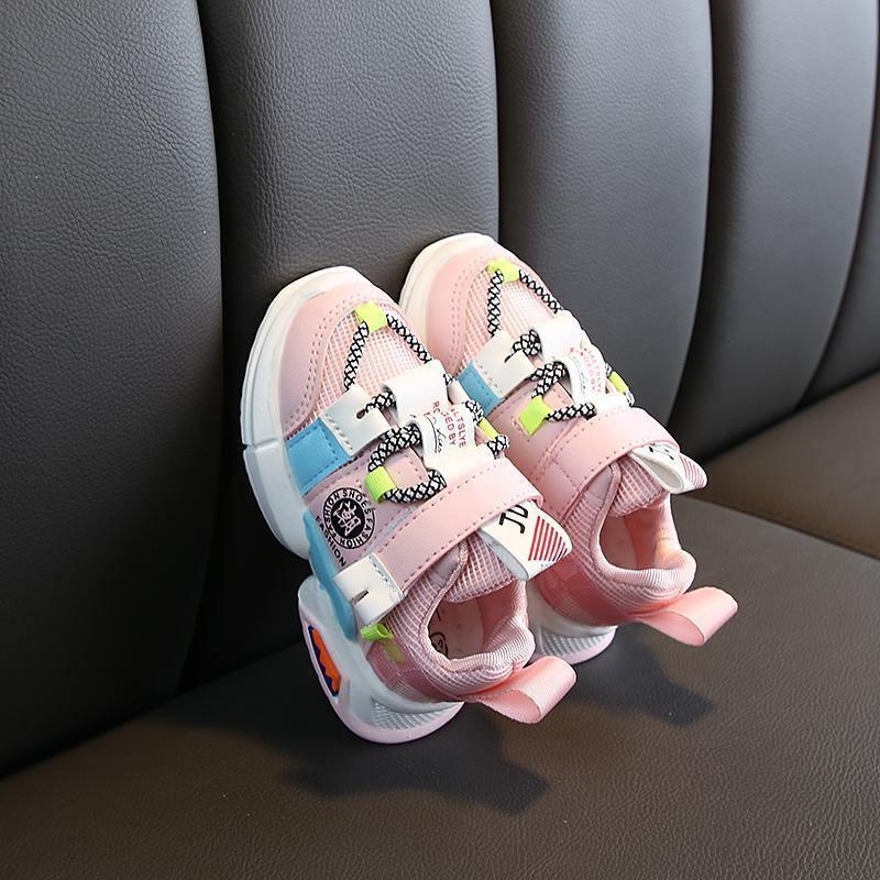 Baby Boy&Girl Walking Shoes Infant Sneakers Non-Slip First Walking Soft Breathable Shoe