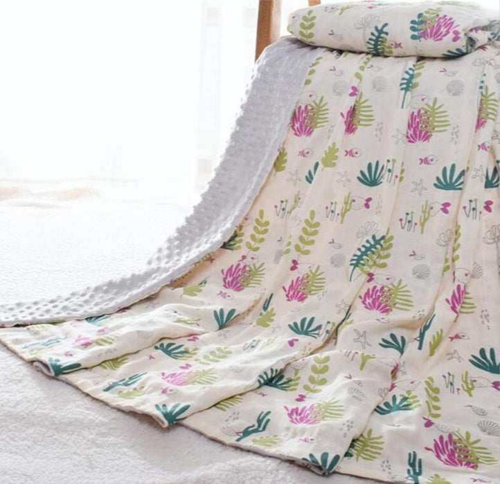 Modern Luxury Kids Blanket Baby Receiving Blanket Sleeping Bed Blanket Soft Newborn Swaddle For Kids