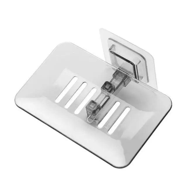 1PC Bathroom Shower Soap Box Dish Storage Plate Tray Holder Case Wall - mounted Soap Holder Housekeeping Container Soap