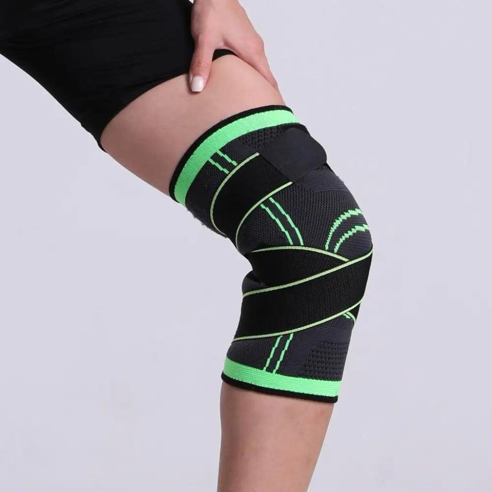 1PC Sport Knee Sleeve Support Men Kneepad Pressurized Elastic Knee Pads Fitness Gear Protector For Sport Improved Circulation Compression Support For Joint Pain - STEVVEX Sport - 1PC Sports Kneepad, 1PC Sports Kneepad Fitness Support, 1PC Sports Kneepad Support, 1PC Sports Kneepad For Men, 734, Fitness Knee Pads Support, Knee Pads Support, Knee Support, Pressurized Elastic Knee Pads Fitness Support, Pressurized Elastic Knee Pads Support, Sports Knee Pads Support - Stevvex.com