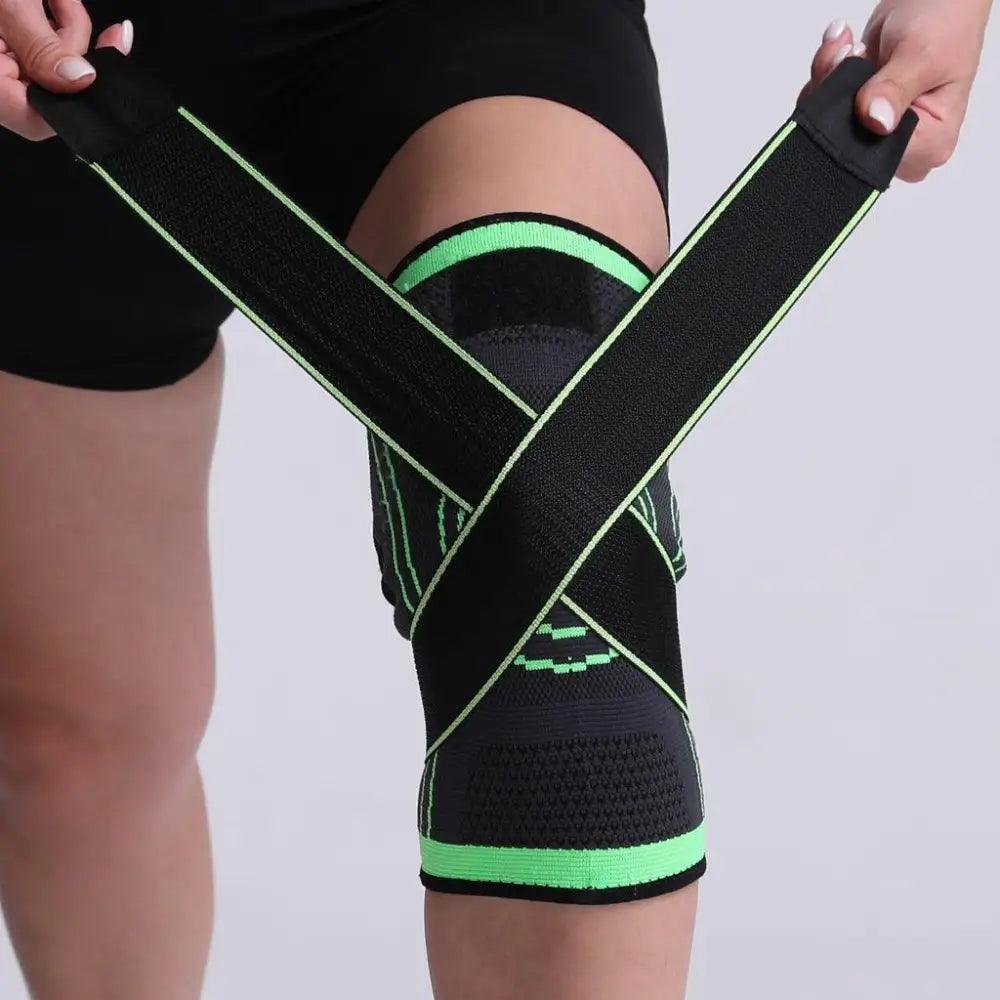 1PC Sport Knee Sleeve Support Men Kneepad Pressurized Elastic Knee Pads Fitness Gear Protector For Sport Improved Circulation Compression Support For Joint Pain - STEVVEX Sport - 1PC Sports Kneepad, 1PC Sports Kneepad Fitness Support, 1PC Sports Kneepad Support, 1PC Sports Kneepad For Men, 734, Fitness Knee Pads Support, Knee Pads Support, Knee Support, Pressurized Elastic Knee Pads Fitness Support, Pressurized Elastic Knee Pads Support, Sports Knee Pads Support - Stevvex.com