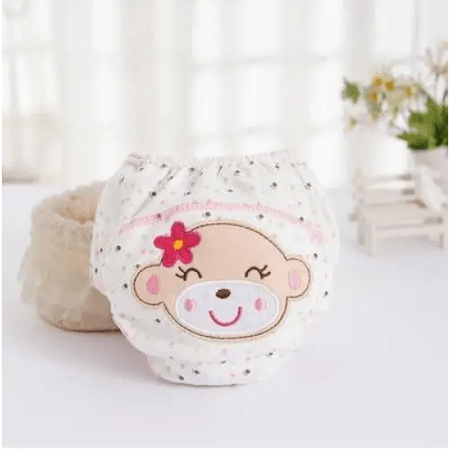 1Pcs Cute Baby Diapers Reusable Nappies Cloth Diaper Washable Cotton Training Pants Panties - STEVVEX Baby  - baby, baby care, baby diaper covers, baby diapers, baby gifts, baby items, baby nappies, baby nursing products, baby potty training pants, baby products, baby training panties, baby washable nappies, baby waterproof nappies - Stevvex.com