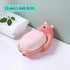 1Pcs Faucet Shape Draining Soap Dish Portable Bathroom Products Double Layer 3Colors Eco - friendly Soap Box Draining