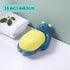 1Pcs Faucet Shape Draining Soap Dish Portable Bathroom Products Double Layer 3Colors Eco - friendly Soap Box Draining