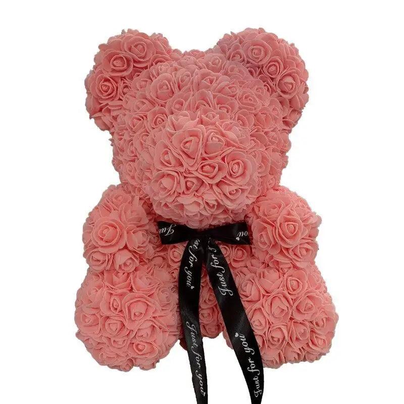 2021 Cute Artificial Flower Rose of Teddy Bear Christmas Decoration for Home Valentines Women Gifts - ALLURELATION GIFTS - 580, Best Gift Item, Birthday gifts, Christmas Gifts, gifts, Gifts for girlfriends, Gifts for wife, Home decoration teddy bears, Rose Teddy Bear, Teddy Bear, Teddy Bear Gift, Thanksgiving gifts, Valentine Gifts - Stevvex.com