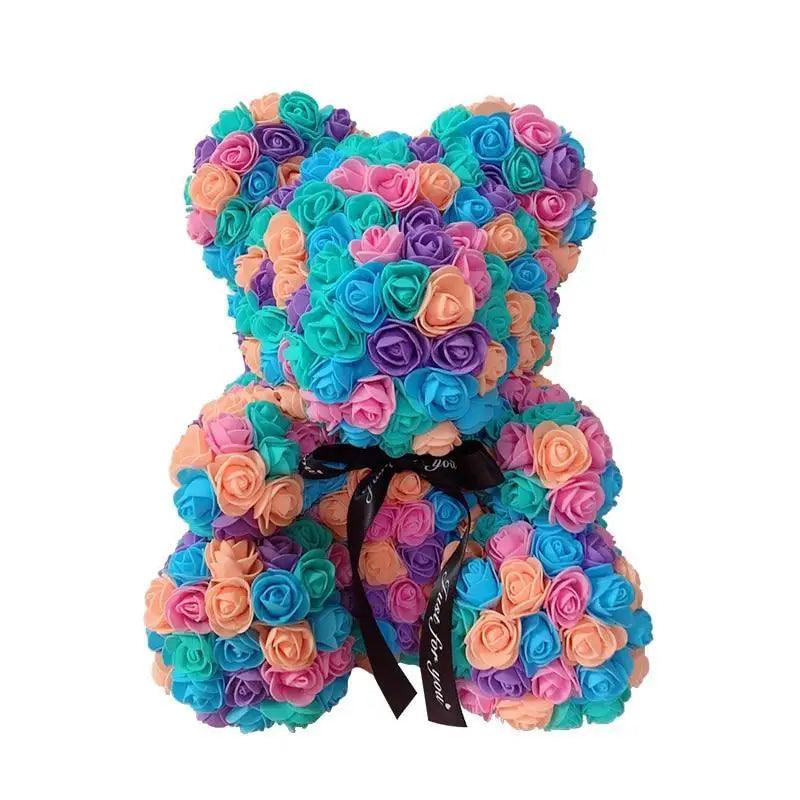 2021 Cute Artificial Flower Rose of Teddy Bear Christmas Decoration for Home Valentines Women Gifts - ALLURELATION GIFTS - 580, Best Gift Item, Birthday gifts, Christmas Gifts, gifts, Gifts for girlfriends, Gifts for wife, Home decoration teddy bears, Rose Teddy Bear, Teddy Bear, Teddy Bear Gift, Thanksgiving gifts, Valentine Gifts - Stevvex.com