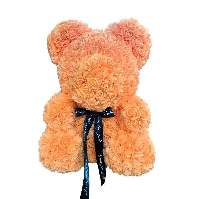 2021 Cute Artificial Flower Rose of Teddy Bear Christmas Decoration for Home Valentines Women Gifts - ALLURELATION GIFTS - 580, Best Gift Item, Birthday gifts, Christmas Gifts, gifts, Gifts for girlfriends, Gifts for wife, Home decoration teddy bears, Rose Teddy Bear, Teddy Bear, Teddy Bear Gift, Thanksgiving gifts, Valentine Gifts - Stevvex.com