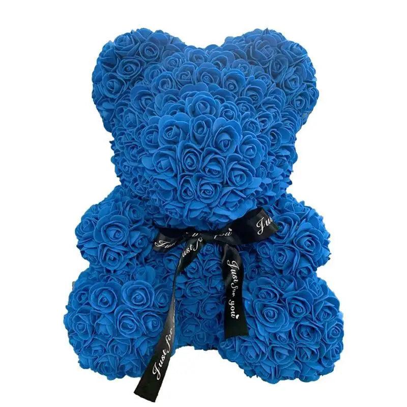 2021 Cute Artificial Flower Rose of Teddy Bear Christmas Decoration for Home Valentines Women Gifts - ALLURELATION GIFTS - 580, Best Gift Item, Birthday gifts, Christmas Gifts, gifts, Gifts for girlfriends, Gifts for wife, Home decoration teddy bears, Rose Teddy Bear, Teddy Bear, Teddy Bear Gift, Thanksgiving gifts, Valentine Gifts - Stevvex.com