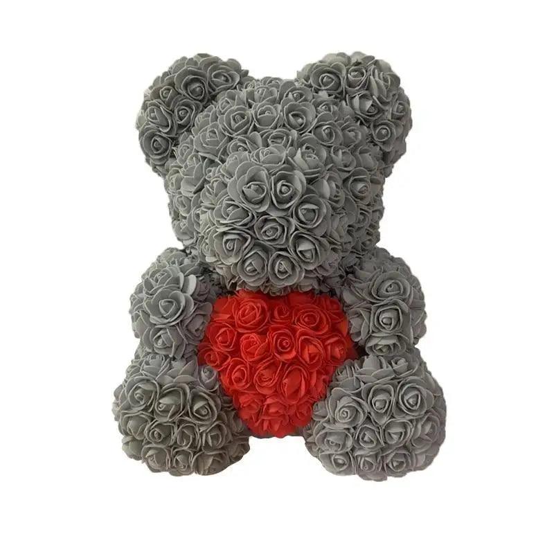 2021 Cute Artificial Flower Rose of Teddy Bear Christmas Decoration for Home Valentines Women Gifts - ALLURELATION GIFTS - 580, Best Gift Item, Birthday gifts, Christmas Gifts, gifts, Gifts for girlfriends, Gifts for wife, Home decoration teddy bears, Rose Teddy Bear, Teddy Bear, Teddy Bear Gift, Thanksgiving gifts, Valentine Gifts - Stevvex.com