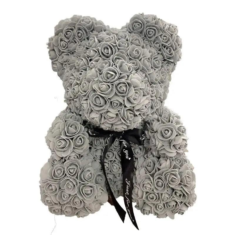 2021 Cute Artificial Flower Rose of Teddy Bear Christmas Decoration for Home Valentines Women Gifts - ALLURELATION GIFTS - 580, Best Gift Item, Birthday gifts, Christmas Gifts, gifts, Gifts for girlfriends, Gifts for wife, Home decoration teddy bears, Rose Teddy Bear, Teddy Bear, Teddy Bear Gift, Thanksgiving gifts, Valentine Gifts - Stevvex.com