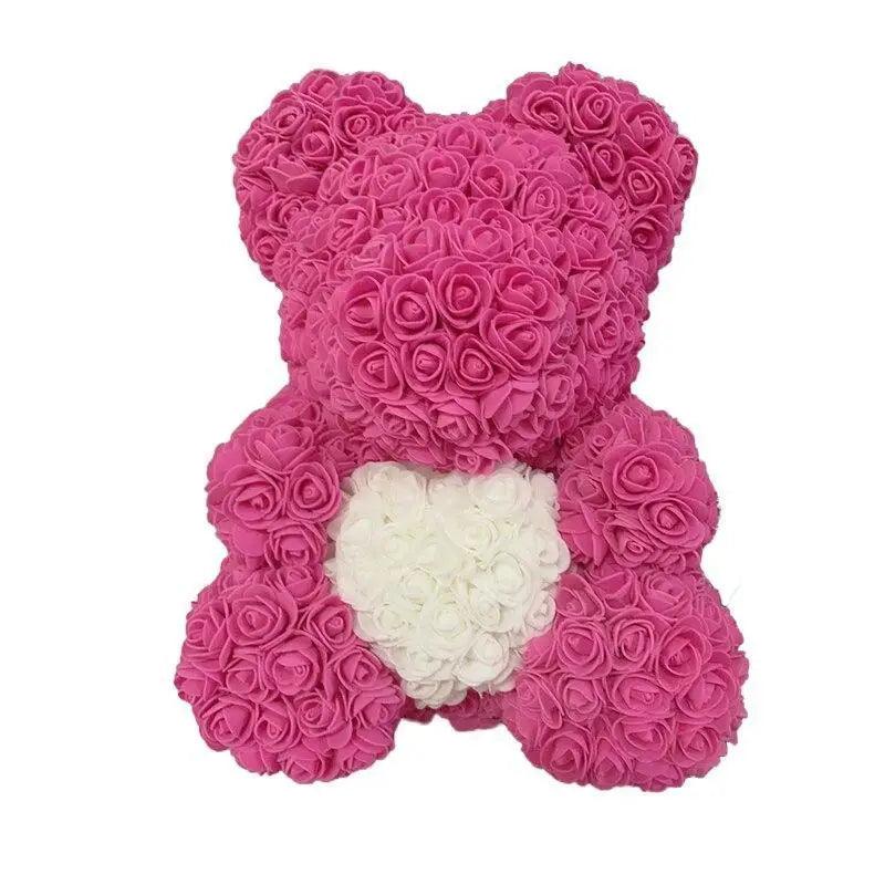 2021 Cute Artificial Flower Rose of Teddy Bear Christmas Decoration for Home Valentines Women Gifts - ALLURELATION GIFTS - 580, Best Gift Item, Birthday gifts, Christmas Gifts, gifts, Gifts for girlfriends, Gifts for wife, Home decoration teddy bears, Rose Teddy Bear, Teddy Bear, Teddy Bear Gift, Thanksgiving gifts, Valentine Gifts - Stevvex.com