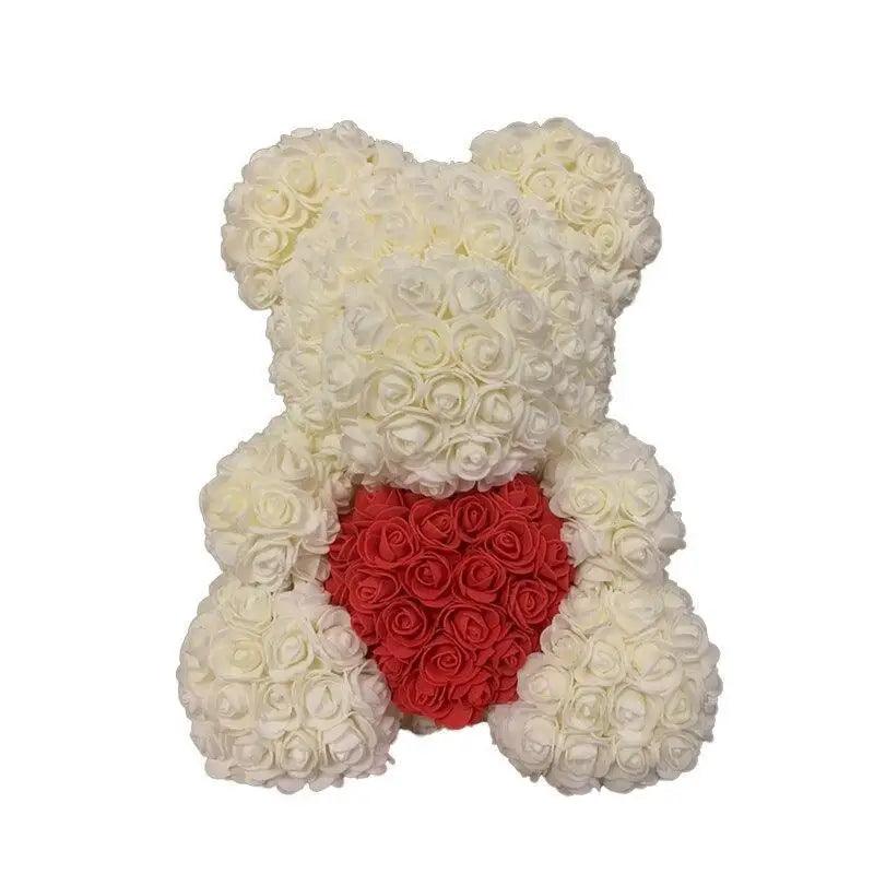 2021 Cute Artificial Flower Rose of Teddy Bear Christmas Decoration for Home Valentines Women Gifts - ALLURELATION GIFTS - 580, Best Gift Item, Birthday gifts, Christmas Gifts, gifts, Gifts for girlfriends, Gifts for wife, Home decoration teddy bears, Rose Teddy Bear, Teddy Bear, Teddy Bear Gift, Thanksgiving gifts, Valentine Gifts - Stevvex.com