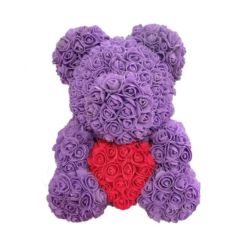 2021 Cute Artificial Flower Rose of Teddy Bear Christmas Decoration for Home Valentines Women Gifts - ALLURELATION GIFTS - 580, Best Gift Item, Birthday gifts, Christmas Gifts, gifts, Gifts for girlfriends, Gifts for wife, Home decoration teddy bears, Rose Teddy Bear, Teddy Bear, Teddy Bear Gift, Thanksgiving gifts, Valentine Gifts - Stevvex.com