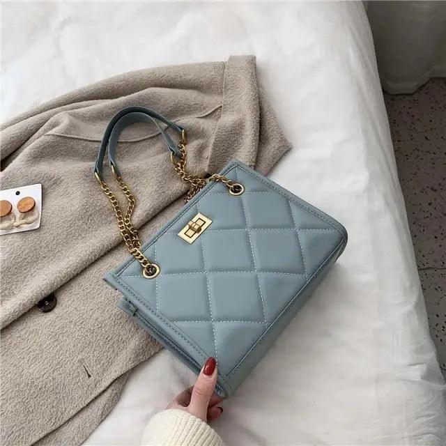 2021 Fashion Shoulder Bag Women Travel Bags Leather Pu Quilted Bag - Female Trendy Luxury Designer Handbags - ALLURELATION - 575, Bags, Bags for Girls, Bags for Ladies, Bags For Teenagers, Bags in demand, Bags in Sale, Best selling Bags, Birthday Gift, Chain strap bag, Cute Short Purses, Designer Handbags, Female Bags, Luxury Bags, Shoulder Bag, Shoulder Bags, Women Handbags - Stevvex.com