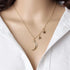 2021 New Bohemian Multilayer Cross Gold Pendant Necklaces For Women Fashion Punk Trend Fashion Necklace Jewelry