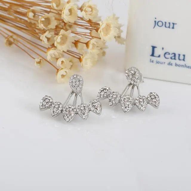 2021 New Crystal Flower Drop Earrings for Women Fashion Jewelry Gold Rhinestones Earrings Gift for Party Women Fashion Jewelry - ALLURELATION - 573, Aesthetic Jewelry, Best Selling Earrings, Best Selling Jewelry, Cute Earrings, earrings, Fashion Earrings, Fashion Jewelry, Gifts for women, jewelry, Retro Jewelry, Wedding Jewelry, women Earrings, women Fashion earrings - Stevvex.com