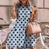 2021 New Fashion Cute Stylish Dot Printed Sleeveless Women Dress - Fashion Dresses for women - ALLURELATION - 578, Best choice for ladies, Best choice for the gift, best quality dress, Best Selling Dresses, Cute Dresses, cute summer dresses, elegance ladies dress, elegance style dress, fancy gift, Fashion Dresses, gift for birthday, gift for the anniversary, luxury dress, luxury polka print dress, Stylish Dresses - Stevvex.com