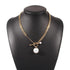 2021 New Trend Hip hop Gold Plated Thick Chain Metal Ball Chain Clavicle Necklace For Women - Aesthetic Fashion Style