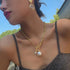 2021 New Trend Hip hop Gold Plated Thick Chain Metal Ball Chain Clavicle Necklace For Women - Aesthetic Fashion Style