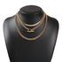 2021 New Trend Hip hop Gold Plated Thick Chain Metal Ball Chain Clavicle Necklace For Women - Aesthetic Fashion Style