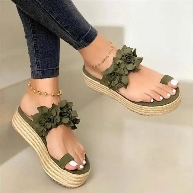 2021 Stylish Comfortable Wedges Comfort Platform Sandals For Women - Indoor Outdoor Beach Sandals For Women - ALLURELATION - 502, best choice sandals, Best Quality Sandals, Best Selling Sandals, comfortable sandals, cute sandals, Fashion Sandals, Outdoor Sandals, Sandals, sandals for women, slippers, summer sandals, summer sandals for women, trending sandals, women sandals - Stevvex.com