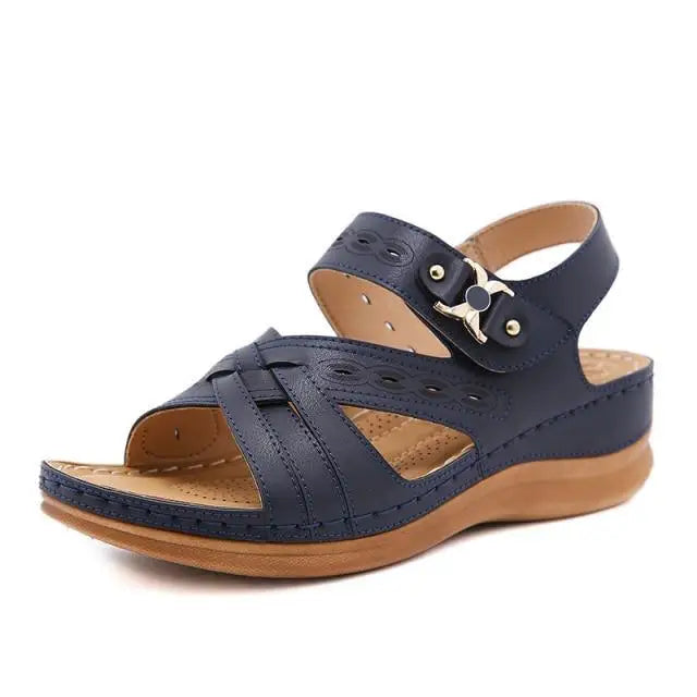 2021 Summer Classic Women's Sandals Elegant Buckle Strap Design Comfortable Women Shoes - ALLURELATION - 502, Beach Sandals, Buckle Strap, Buckle Strap Sandals, Casual Womens Shoes, Classic Women's Sandals, Comfort Sandals, Elegant Sandals, Modern, Modern Sandals, Sandals, Shoes, Summer Sandals, Women Sandals, Women Shoes, Womens Sandals, Womens Shoes - Stevvex.com