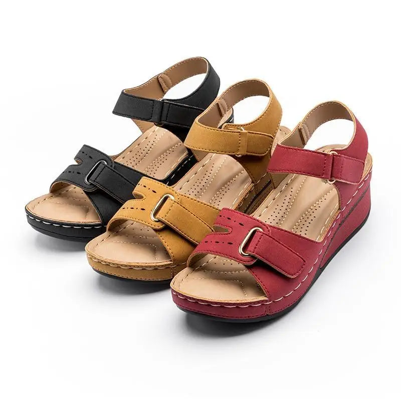 2021 Summer Classic Women's Sandals Elegant Buckle Strap Design Comfortable Women Shoes - ALLURELATION - 502, Beach Sandals, Buckle Strap, Buckle Strap Sandals, Casual Womens Shoes, Classic Women's Sandals, Comfort Sandals, Elegant Sandals, Modern, Modern Sandals, Sandals, Shoes, Summer Sandals, Women Sandals, Women Shoes, Womens Sandals, Womens Shoes - Stevvex.com