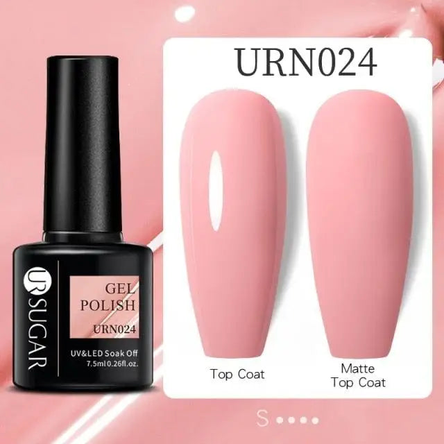 2022 New Matte 7.5ML Nail Gel Polish Base Matte Coat UV LED Home Manicure Luxury Matte Design Luxury Nail Gel