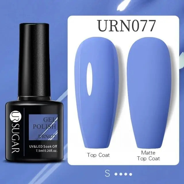 2022 New Matte 7.5ML Nail Gel Polish Base Matte Coat UV LED Home Manicure Luxury Matte Design Luxury Nail Gel