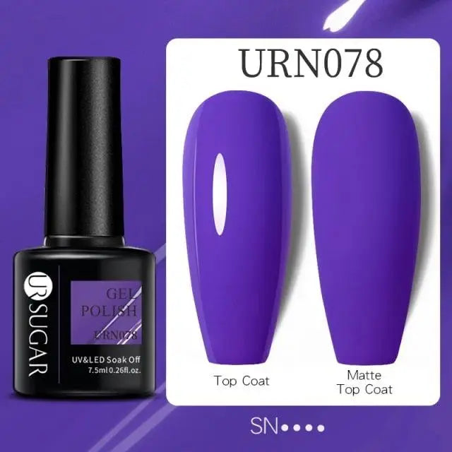 2022 New Matte 7.5ML Nail Gel Polish Base Matte Coat UV LED Home Manicure Luxury Matte Design Luxury Nail Gel