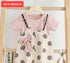 Modern Baby Newborn Toddler Girls Summer Tutu Dress With Printing Princess Dresses Sundress And Hat