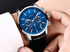 Men's  Waterproof Watch With Chronometers Day View Sport Analog Watches Excellent Look Perfect Gift For Him