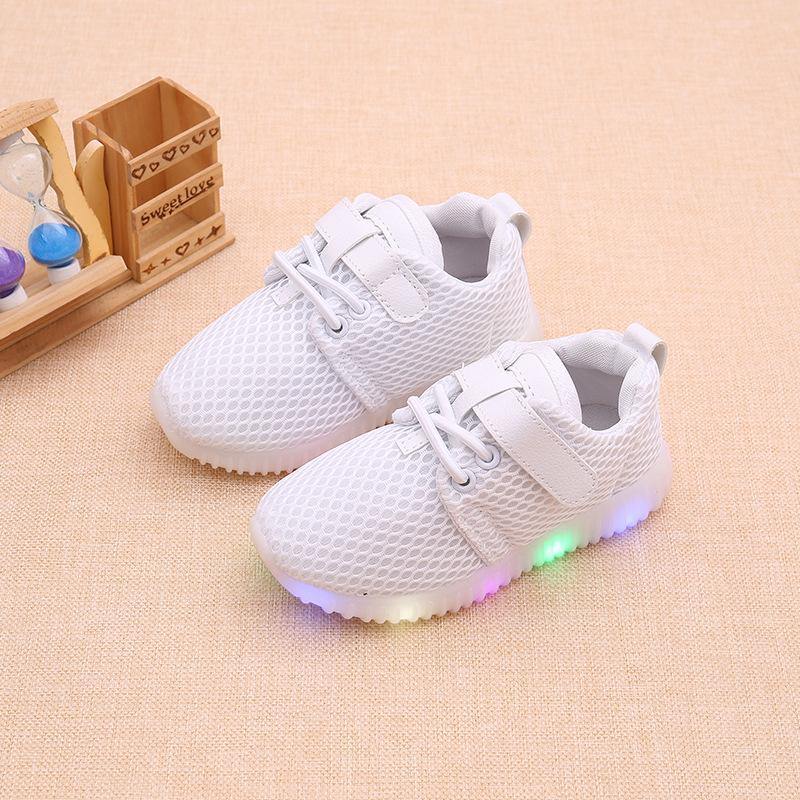 Summer Children LED Lights Shoes Comfortable Flashing Unisex Casual Shoe Perfect Gift