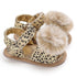 Baby 0-18M Newborn Children Shoes Leopard Cute Ball Wear Non-slip Shoes High Quality Soft And Comfortable Shoe