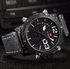 Men's Multifunction Digital Analog Waterproof Watch With Alarm And Automatic Time Zones Unique Design Excellent Gift