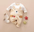 Luxury Modern Baby Boy Infant Rompers Baby Clothes Kids With Bow Modern Baby Costume Suit