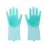 2PCS Cleaning Sponge Gloves Multifunction Silicone Cleaning Magic Gloves Dish Washing Gloves For Kitchen Household Plate Washing Reusable Cleaning Gloves For Housework - STEVVEX Kitchen - 2 pcs gloves, 740, cleaning gloves, Cleaning Gloves For Housework, dish washing gloves, Garden glove, gloves for kitchen, Housework Gloves, Kitchen, magic gloves, multifunction silicone gloves, plate washing gloves, Reusable Cleaning Gloves, reusable gloves, silicone cleaning gloves, sponge gloves - Stevvex.com