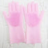 2PCS Cleaning Sponge Gloves Multifunction Silicone Cleaning Magic Gloves Dish Washing Gloves For Kitchen Household Plate Washing Reusable Cleaning Gloves For Housework - STEVVEX Kitchen - 2 pcs gloves, 740, cleaning gloves, Cleaning Gloves For Housework, dish washing gloves, Garden glove, gloves for kitchen, Housework Gloves, Kitchen, magic gloves, multifunction silicone gloves, plate washing gloves, Reusable Cleaning Gloves, reusable gloves, silicone cleaning gloves, sponge gloves - Stevvex.com