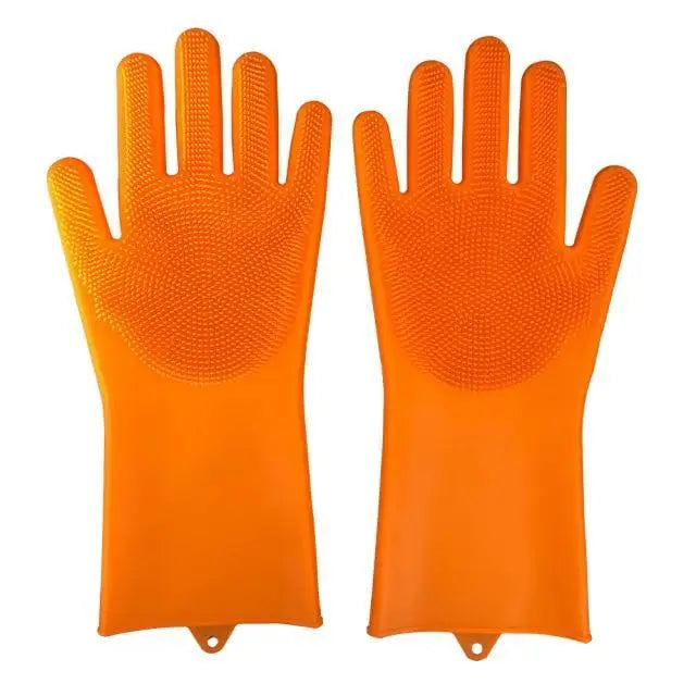 2PCS Cleaning Sponge Gloves Multifunction Silicone Cleaning Magic Gloves Dish Washing Gloves For Kitchen Household Plate Washing Reusable Cleaning Gloves For Housework - STEVVEX Kitchen - 2 pcs gloves, 740, cleaning gloves, Cleaning Gloves For Housework, dish washing gloves, Garden glove, gloves for kitchen, Housework Gloves, Kitchen, magic gloves, multifunction silicone gloves, plate washing gloves, Reusable Cleaning Gloves, reusable gloves, silicone cleaning gloves, sponge gloves - Stevvex.com