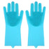 2PCS Cleaning Sponge Gloves Multifunction Silicone Cleaning Magic Gloves Dish Washing Gloves For Kitchen Household Plate Washing Reusable Cleaning Gloves For Housework - STEVVEX Kitchen - 2 pcs gloves, 740, cleaning gloves, Cleaning Gloves For Housework, dish washing gloves, Garden glove, gloves for kitchen, Housework Gloves, Kitchen, magic gloves, multifunction silicone gloves, plate washing gloves, Reusable Cleaning Gloves, reusable gloves, silicone cleaning gloves, sponge gloves - Stevvex.com